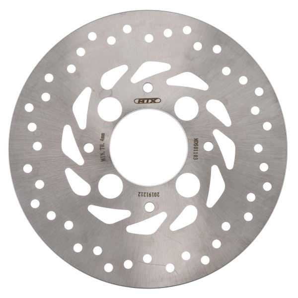 MTX Mtx performance brake disc rear solid round honda md1177 #01103